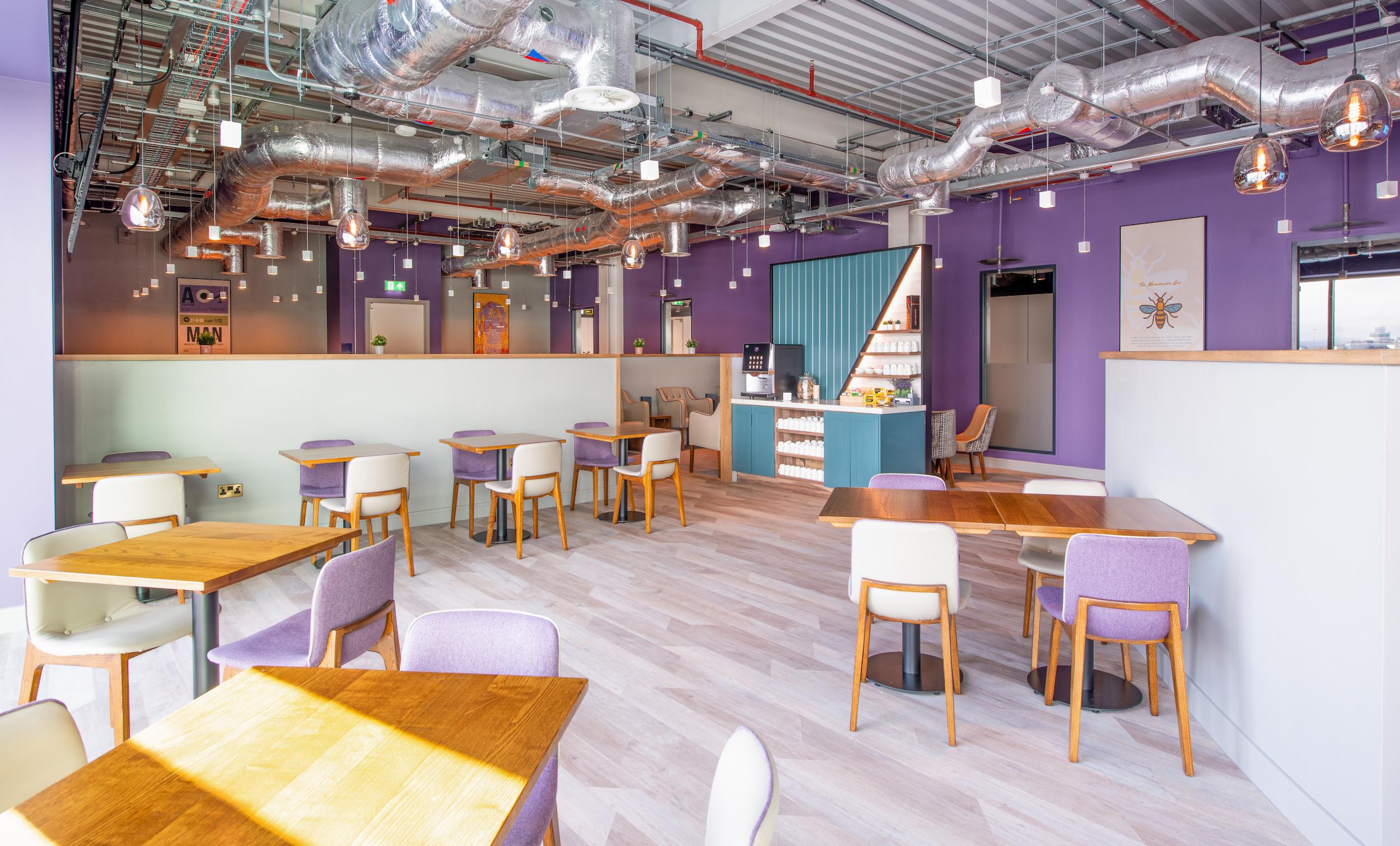 Manchester T2 Aspire Lounge Seating Space