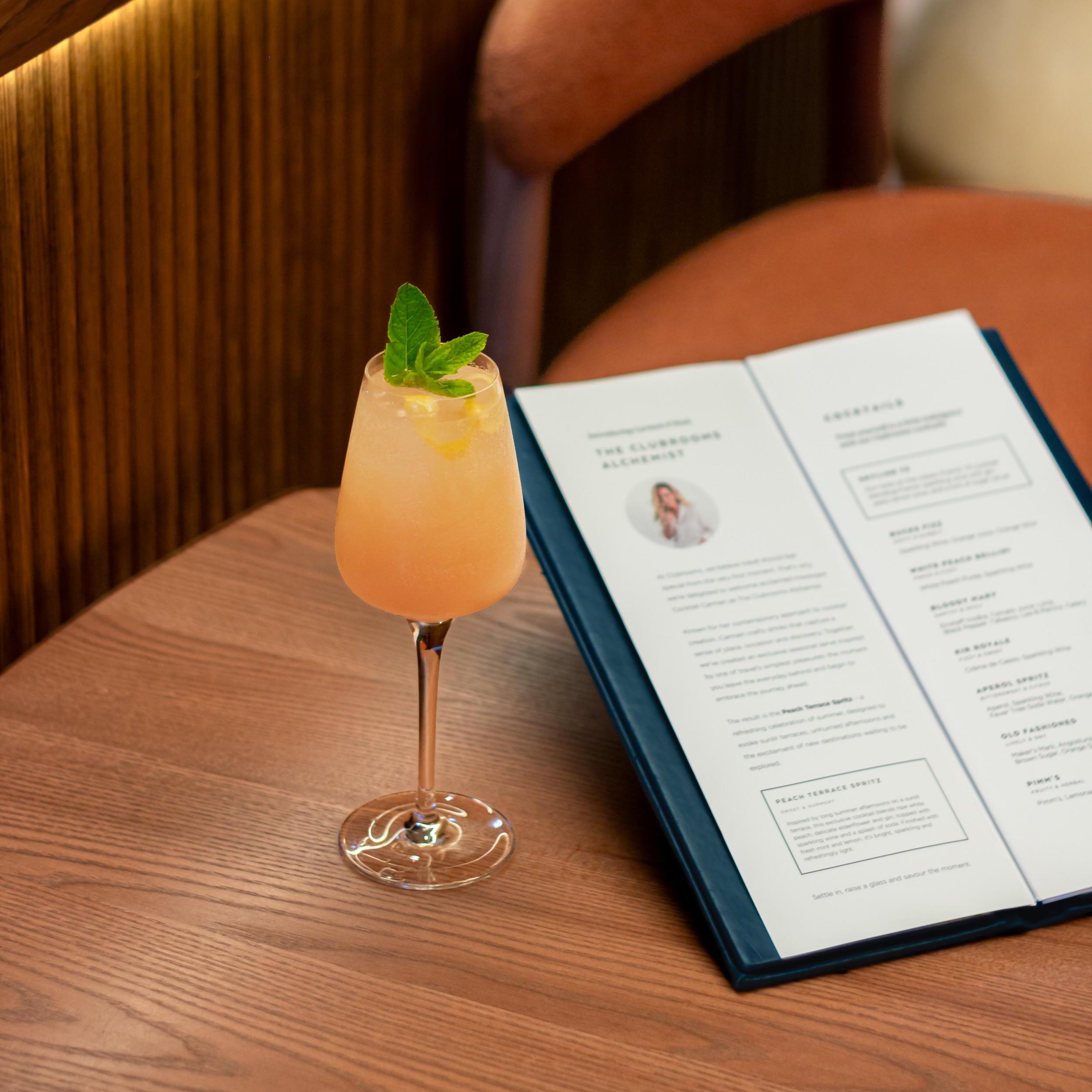 Peach Terrace Spritz