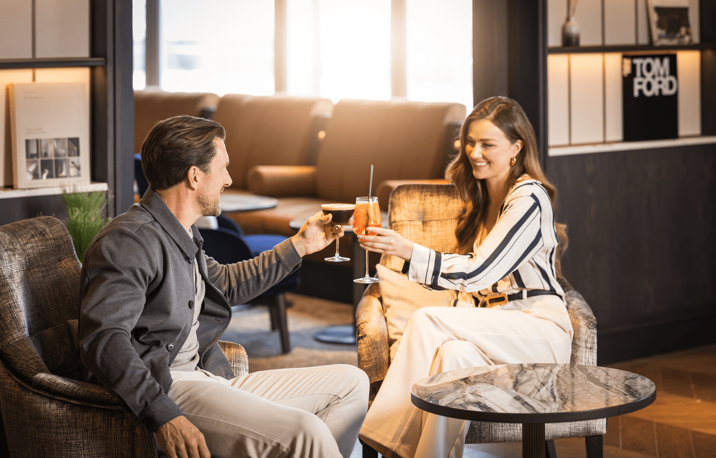 Clubrooms at Heathrow T3 Cheers