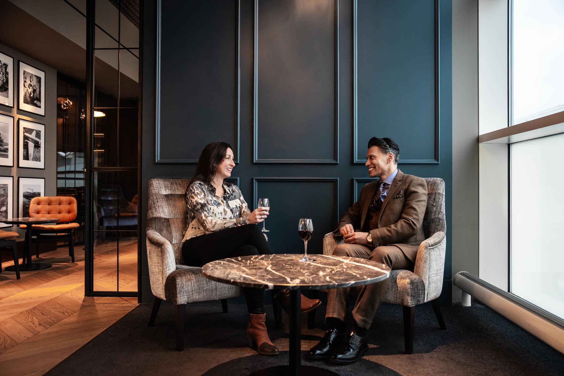 Birmingham Airport VIP Lounge Clubrooms by No1 Lounges