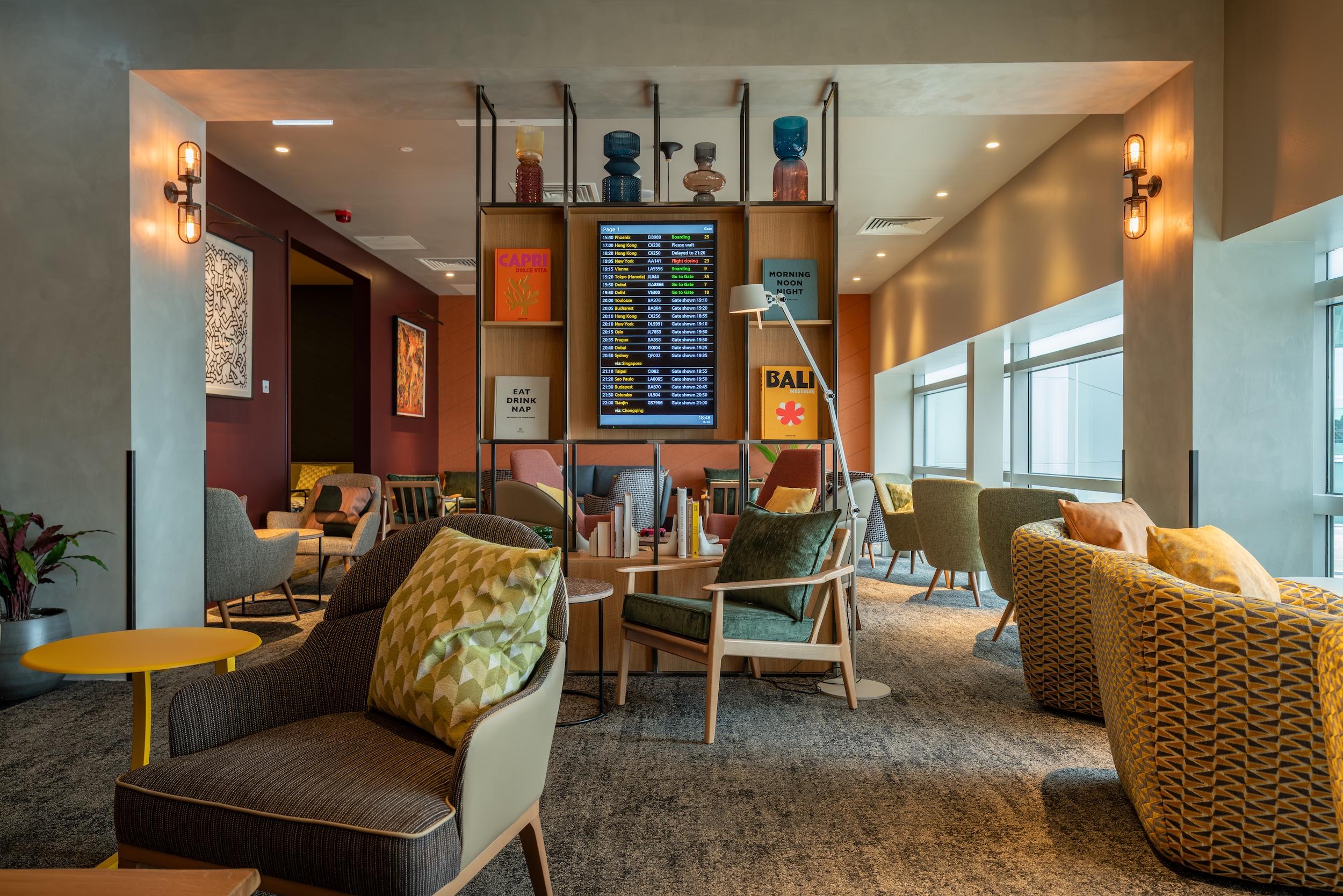 Heathrow Terminal 3 My Lounge Interior 54