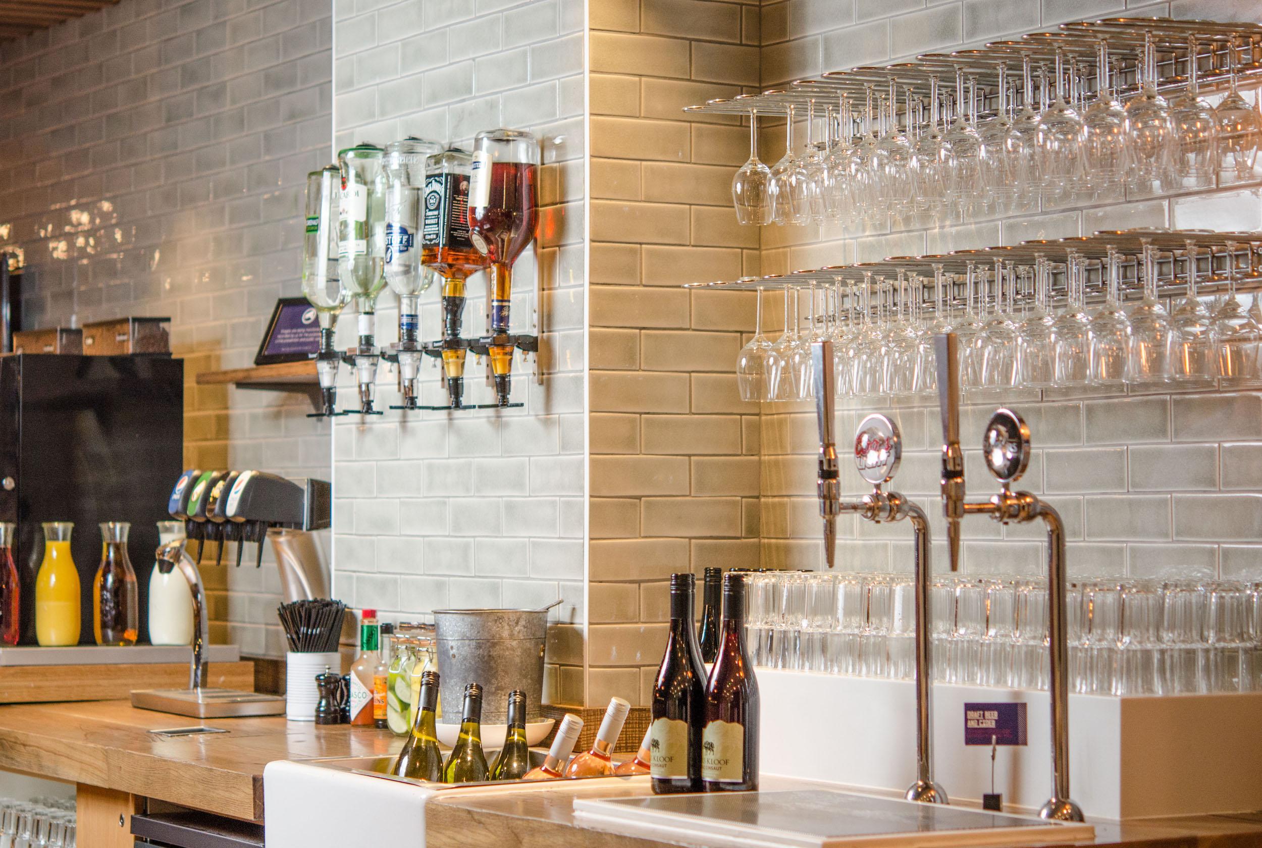 My Lounge at Gatwick South Self Serve Bar Area