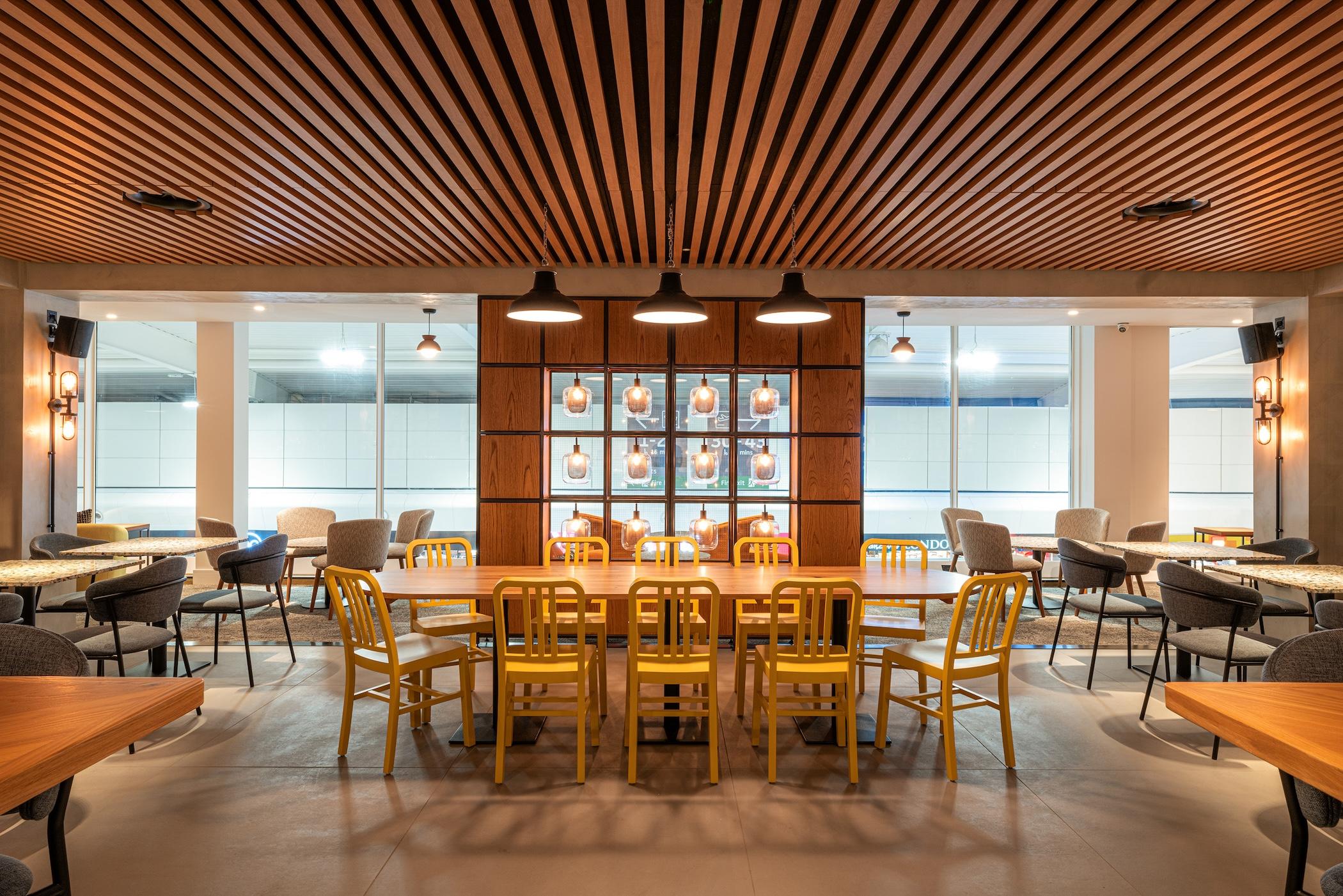 My Lounge at Luton Airport Group Table