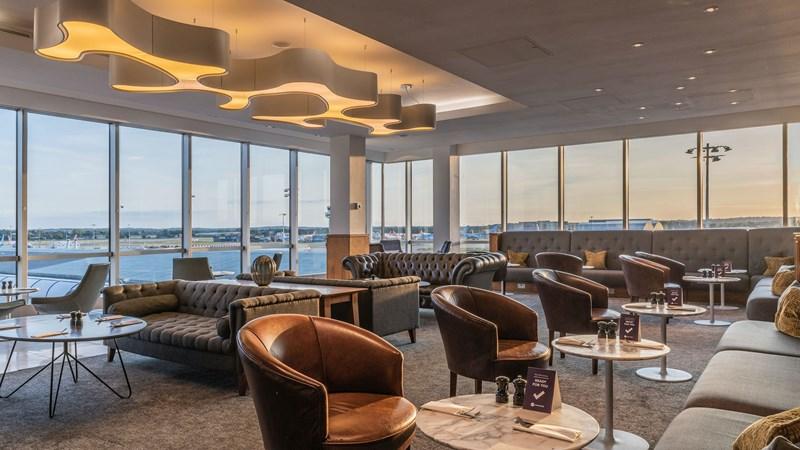 No1 Lounge at Gatwick North Daytime Seating Area