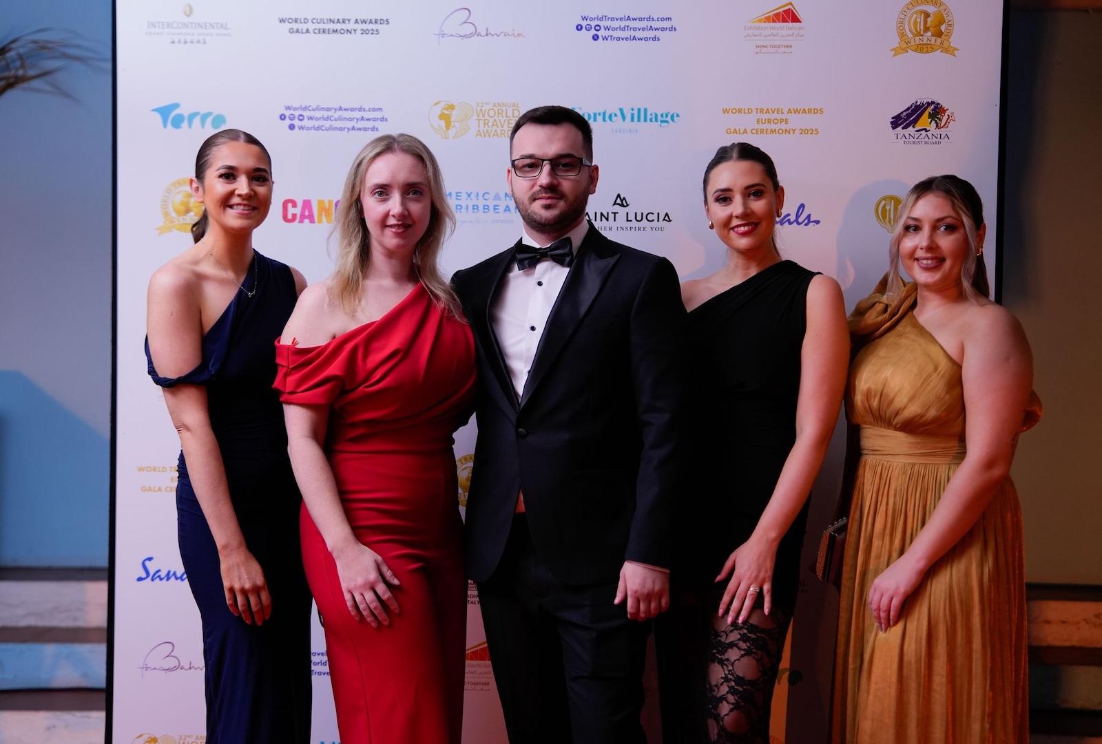 32nd Annual World Travel Awards 2025 Team Photo Reception