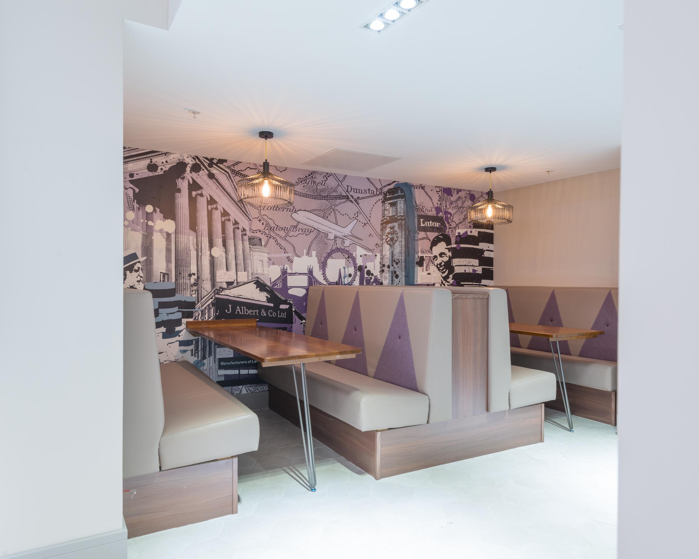 Aspire Luton Wallpaper and Seating